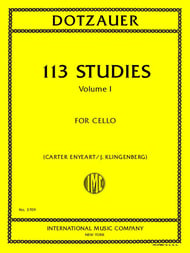 113 Studies #1 Cello cover Thumbnail